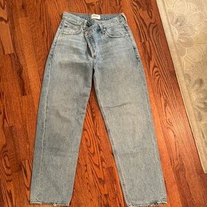 Agolde criss cross jeans size 25
